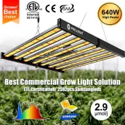 Phlizon 450W 640W LED Grow Light Spider Bar Samsung LED Full Spectrum Grow Lamps