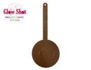 Eagleye Glowshot Rubber Round 6 Inch Shooting Gong Hanger - #gs Shg 6"