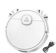 Robot Vacuum - Multifunctional Vacuum Robot with Mop | Slim Robot Cleaner | Strong Suction Robot Vacuum Tool for Pet Hair, Home, Carpet, Hard Floor, Daily Home Cleaning Accessoriess