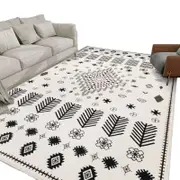 Catzon Geometric Patterns Area Rugs Non-Shedding Washable for Living Room-6