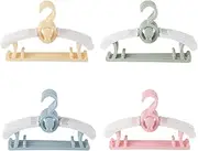 Baby Nursery Closet Hangers, Ultra-Thin Non-Slip Laundry Infant Pant Hangers for Newborn Clothes - 20pcs Colorful Gifts - Adjustable Children Coat Hanger for Girl Boy Toddler Kids Child