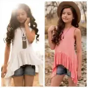 Joyfolie Girls Bree Top in Melba or Gardenia Size 10 12 NWT Beach Vacation
