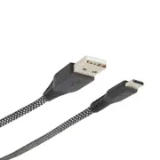 Magnetic USB-A to USB-C Cable - Black