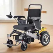 600W Electric Wheelchair Folding Lithium Power Motorised Foldable w/ Basket