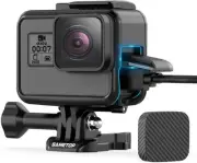 Case Housing Frame Mount Compatible with GoPro Hero 7 Black, 7 Silver, 7 White