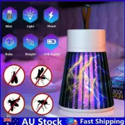 Mosquito Catcher Lamp Electric LED Light Insect Killer Fly Bug Zapper Trap USB