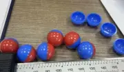 Less Lethal Shell halves .68 cal Plastic YOU_FILL Shell halves Makes 100 Balls