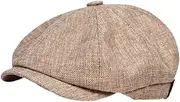 [Perfeclan] Beret Hat Gift Spring Octagonal Hat for Adults Travel Fishing Men Women Shopping
