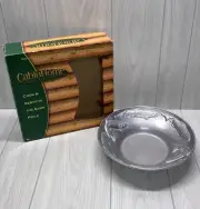 New 2004 Wilton Armetale, Cabin Home Metal Serveware Hot & Cool,Serve Fish Bowl!
