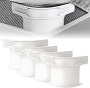 Lock Sheet Holders - Secure Bed Sheets Firmly in Place - Heavy-Duty Mattress Straps for No More Loose Sheets, Fits All Sheet Sizes, Easy One-Time Installation