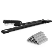 Long Reach Stapler with 1000 Staples 20 Sheet Capacity Long Standard Staplers