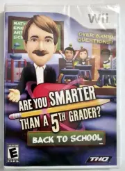 ARE YOU SMARTER THAN A 5th GRADER BACK TO SCHOOL NINTENDO Wii FAST SHIPPING
