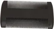 Beard Comb African Blackwood Double Sided Fine Teeth Lice Grooming Styling Tool Comb Beard Comb Portable Styling Mustache Facial Hair for men