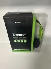 NEW Xtraem BT100 Wireless Bluetooth Over the Ear Stereo Headphones with Mic