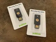 2 Pack - Security Key NFC by Yubico - Black, FIDO - USB-A - Authentication