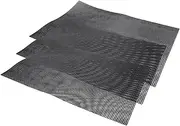 VILLFUL 3pcs Plastic Mesh Canvas Sheets for Embroidery Durable Stiff Plastic for Knitting Bags Easy to Cut Crafting Liners for Yarn Projects and DIY Designs