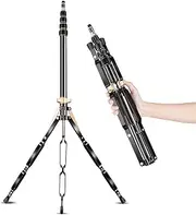 7.2 Inch Aluminum Alloy Camera Tripod Monopod, Lightweight Travel Tripod Stand for DSLR Camera, Phone, with Carry Bag, 4kg Load, 1/4 Inch Screw