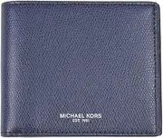 [Michael Kors] Warren Men's Leather Billfold Wallet (Navy), Navy, Einheitsgröße, Classic