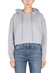 [Stella McCartney] Stella McCartney-Sweatshirt With Logo Embroidery-Donna 42