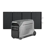 EF ECOFLOW DELTA Pro 3 Portable Power Station With 400W Solar Panel