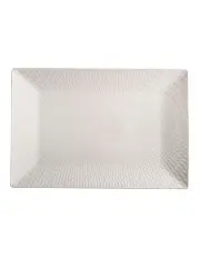 [Maxwell & Williams] White Basics Diamonds Rectangular Platter 36x25cm in White