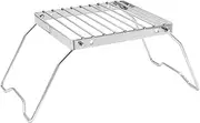 WeiLaiKeQi Portable Campfire Grill Foldable Cooking Stand for Outdoor Barbecue