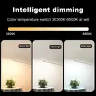 LED Floor Lamp 20W Free Standing Stepless Adjustable 3300K‑6500K Remote Cont BUF