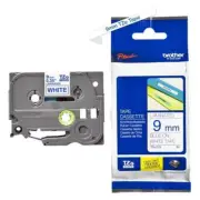 Brother TZe-223 Original P-Touch Label Tape ( 9mm x 8m) Blue On White