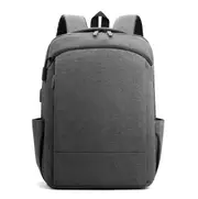 Simple Fashion Casual Large Capacity Waterproof USB Chargering Laptop Bag