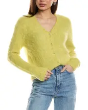 AllSaints Vortex Alpaca-Blend Cardigan