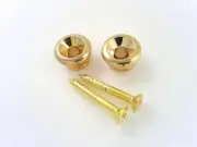 True Custom Shop® Gold Strap Buttons for Gibson Les Paul SG & Epiphone Guitars