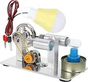 Stirling Motor, Stainless Steel Mini Motor Stirling Motor Kit with Practical Applicability for Interest Cultivation
