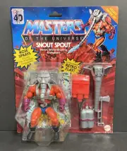 Masters of the Universe Origins Snout Spout 40th Anniversary Action Figure