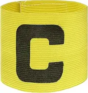 Abaodam Captain Arm Bands for Soccer Adjustable Elastic Football Basketball Player Bands for Youth Adult Team Sports Accessory