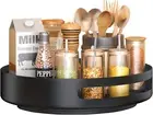 Lazy Susan Metal Revolving Spice Rack - 10 Inch Kitchen Organizers and Storage f