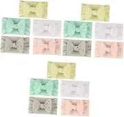 [Totority] 15 Pcs Infant Hair Bands Kids Hair Band Toddler Hair Bands Kids Hair Accessory Eye Patches for Adults Kids Headband Bow Elastics for Baby Girl Para Bebé Child The Flowers Headgear