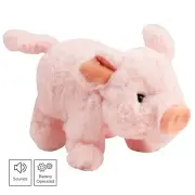 Playful Piggy Walks Makes Sounds Wiggles Nose And Wags Tail Interactive TC-30