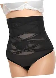 [BESPORTBLE] Women's Shapewear Tummy Control High Waist Shapewear Girdle Body Shaper for Women Black