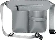 zolyet Hairdressing Scissors Bag Barber Toolkit Hair Stylist Multifunctional Hairdressing Bag Grey
