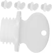 FRCOLOR Pcs Hot Water Bag Stoppers Leak Plastic Reusable Sealing Caps for Hot Water Bottles