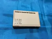 Collectable Matches-“LUZERN.LUCERNE.LUZERNA” New, Good Condition
