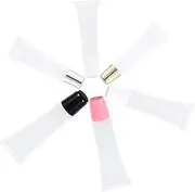1Set Refillable Lip Gloss Tubes Cosmetic Containers Lightweight Portable Design for Lip Gloss for Makeup Travel and Sharing