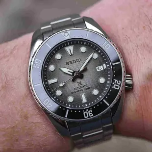 《SEIKO》精工 陶瓷圈 SPB323J1 鋼錶帶潛水錶 機械男錶 6R35-02C0N 漸層灰 45mm 台南 時代