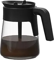 12-CUPS Coffee Maker Glass Carafe Replacement Pot Compatible with Ninja Coffee Maker CFP101 CFP201 CFP301 CFN601 CFP200 CFP250A CFP300 CFP305 CFP307 CFN602 CM400 CM401 CF090 CF091 CF092
