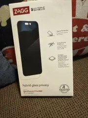 Zagg Invisable Shield Hybrid Glass Privacy Iphon 6.1" Pro 2022