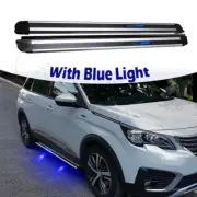 Running Boards Fits for Honda HRV HR-V 2015-2021 With Blue Light Pedals Bar
