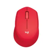 Logitech 910-004916 M331 Silent Plus Wireless Mouse Red - Advanced Right-hand comfort
