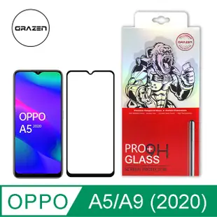 【格森GRAZEN】OPPO R15/R15Pro/A3 滿版 鋼化玻璃 (黑) (5.7折)
