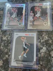 2019-20 NBA Hoops Keldon Johnson (3) RC Lot!! (1) Base, (1) PS Base, & (1) Holo!