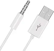 3.5mm White Replacement USB Charge Power Cable Cord for Beats By Dre Studio Wireless headphones